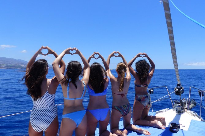 Los Gigantes Whale Watching Charter by Sail Boat - A small group changes the whole mood