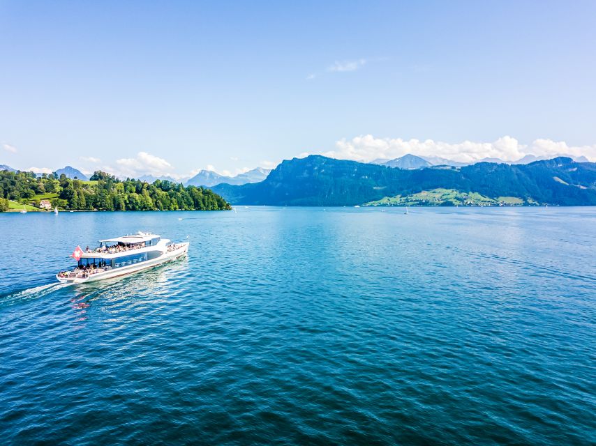 Lucerne: 1-Hour Cruise on Panoramic Yacht - Passing Bürgenstock and the Richard Wagner Museum