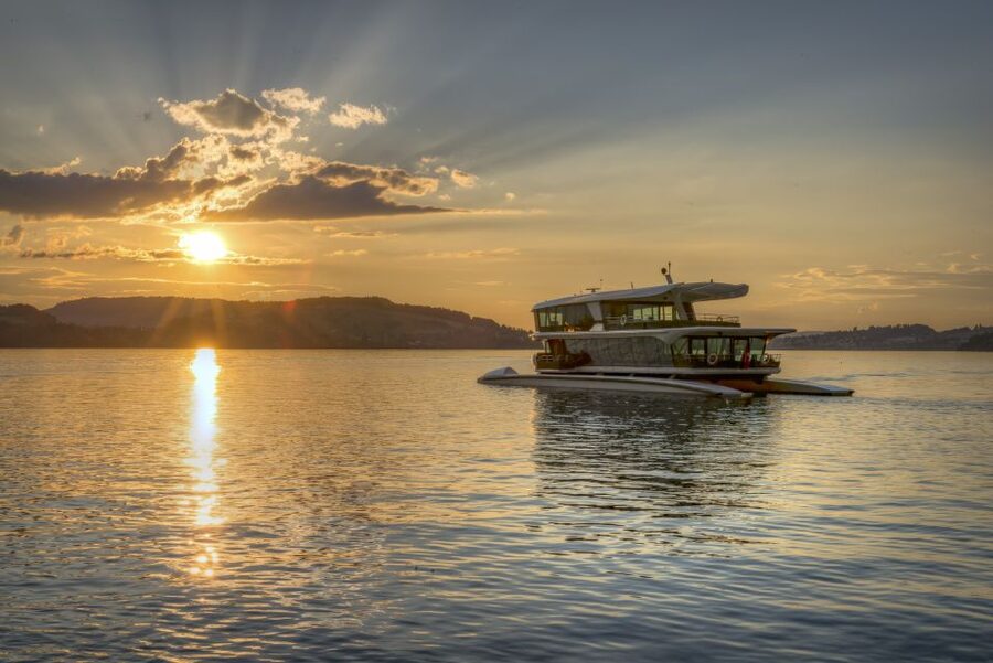 Lucerne: Round-Trip Catamaran Cruise on Lake Lucerne - The Bürgenstock call and what it means