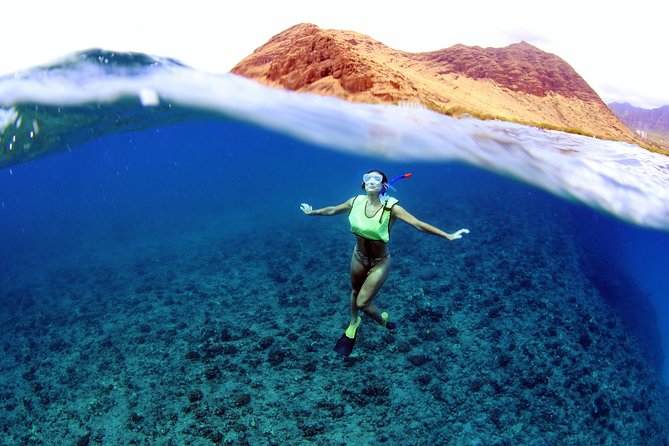 Luxury Snorkel Cruise, Local Buffet with Whale & Dolphin Watch - Cruising north from Ko Olina on the Kai OliOli