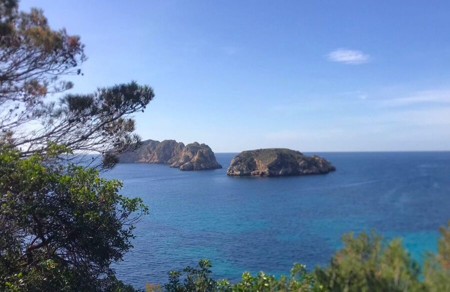 Mallorca: 2-Hour Coastline & Malgrat Islands Catamaran Tour - Returning along the Calvià coast