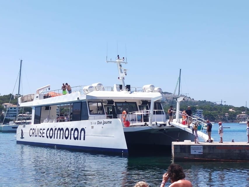 Mallorca: 2-Hour Coastline & Malgrat Islands Catamaran Tour - Choosing among the three Santa Ponça area departure points