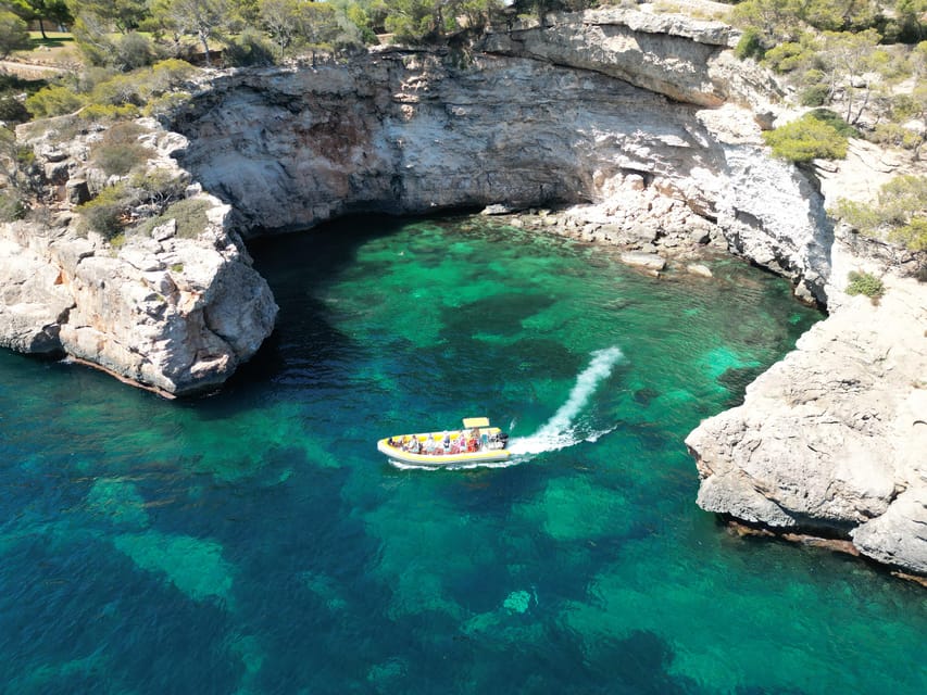 Mallorca: Caló des Moro and Cala Marmols Boat Tour - Cala s’Almunia and Punta des Bauç