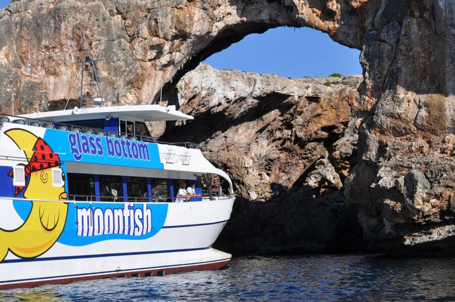 Mallorca: Glass-Bottom Catamaran Along the East Coast - What the glass bottom adds