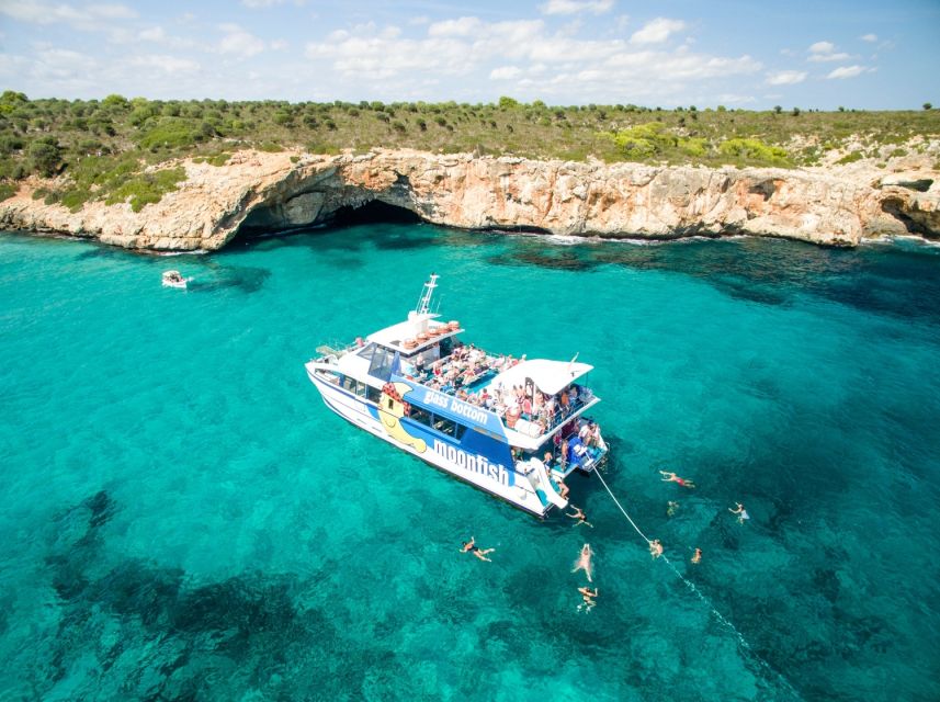Mallorca: Glass-Bottom Catamaran Along the East Coast - Accessibility and practical limits