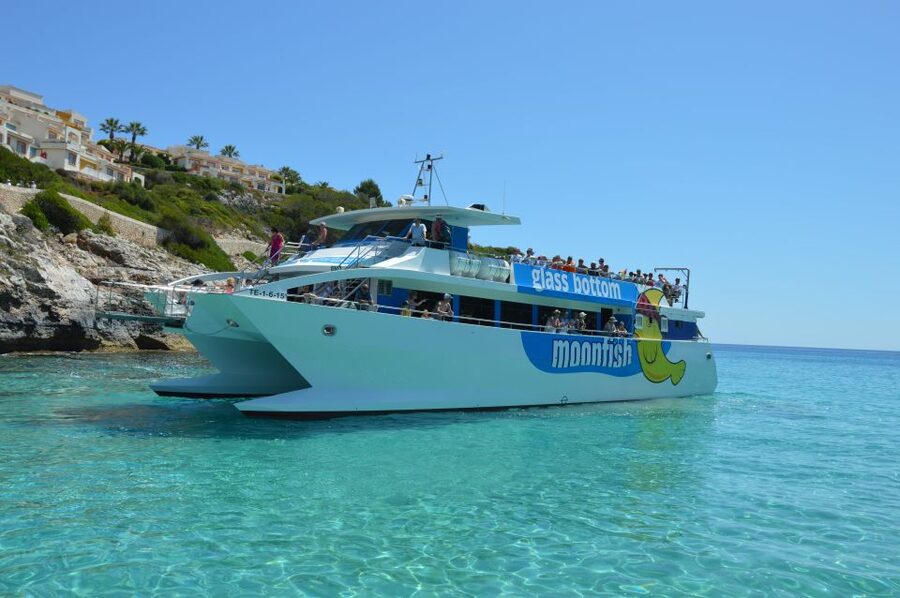 Mallorca: Glass-Bottom Catamaran Along the East Coast - Cala Varques, Cala Romantica, and the smaller coves