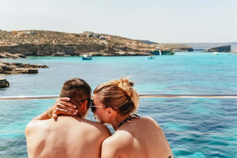 Malta: Blue Lagoon, Beaches & Bays Trip by Catamaran - Music, cocktails, and the social side