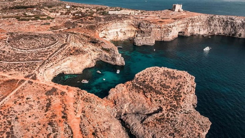 Malta: Blue Lagoon & Sea Caves Boat Trip & Gozo Buggy Tour - Lunch with local wine
