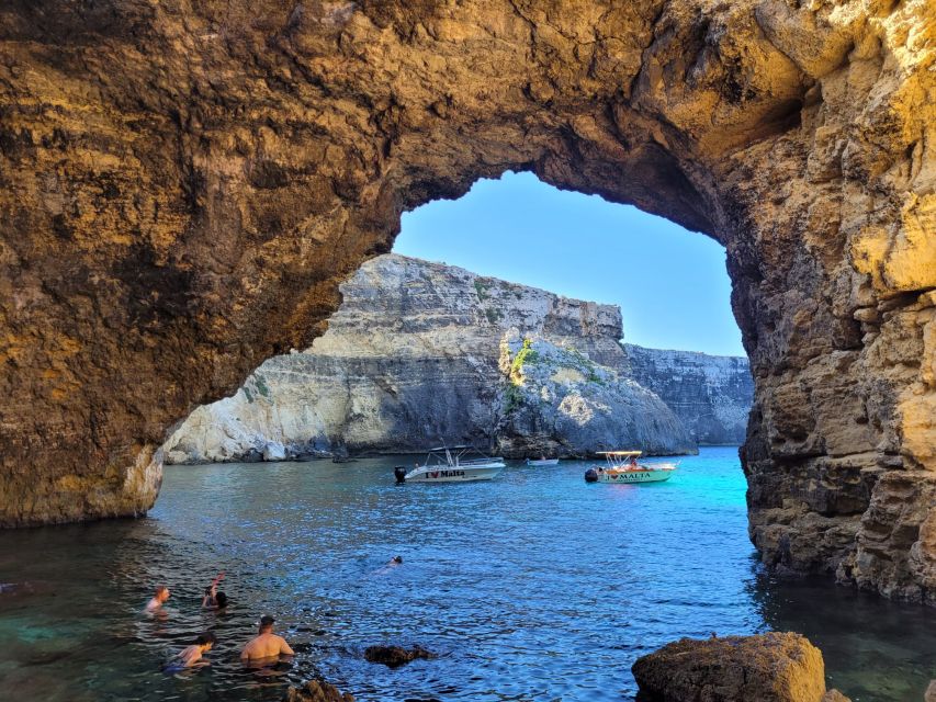 Malta: Comino, Blue lagoon, Crystal Lagoon Private Boat Tour - Key points at a glance