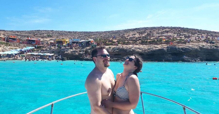 Malta: Comino, Blue lagoon, Crystal Lagoon Private Boat Tour - Blue Lagoon: beautiful, popular, and best at the right hour