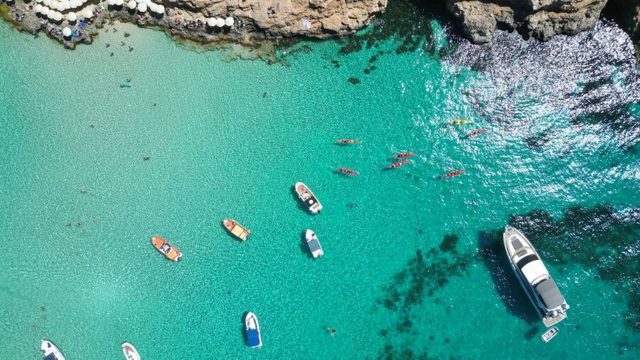 Malta: Crystal/Blue Lagoon, Comino & Gozo Private Boat Trip - Caves, coves, and the southern shore of Gozo
