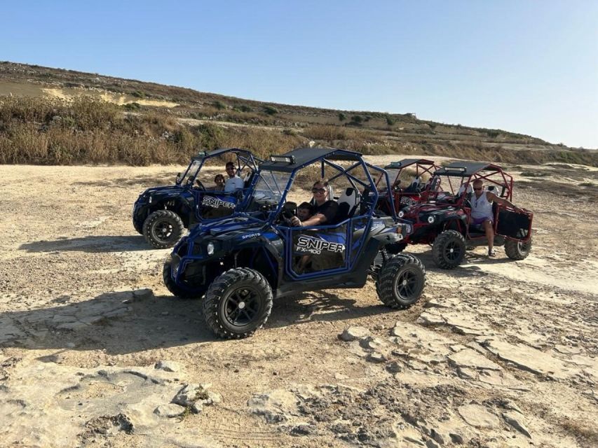 Malta: Full-Day Gozo Buggy Tour with Lunch & Boat Ride - The three-course lunch at around 11:30 AM
