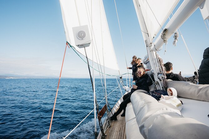 Maori Rock Carvings Eco Sailing Taupo - Electric yacht, changing weather, and comfort