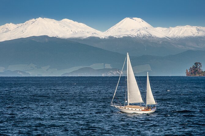Maori Rock Carvings Eco Sailing Taupo - Morning, afternoon, or evening on the lake