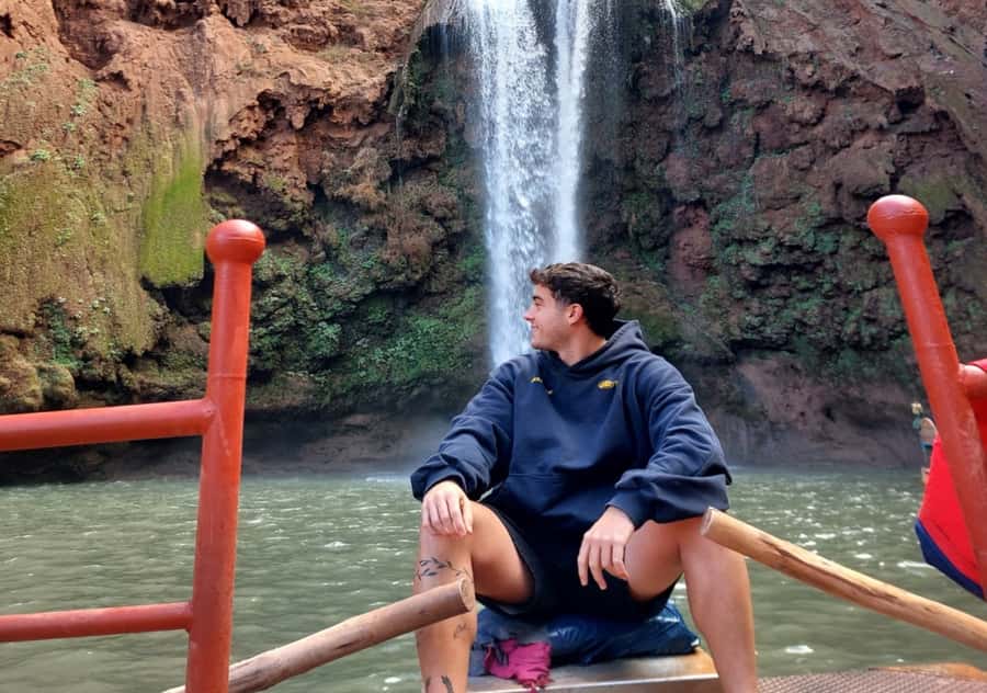Marrakech: Day Tour to Ouzoud Waterfalls with Boat Trip - Lunch with a view of the falls