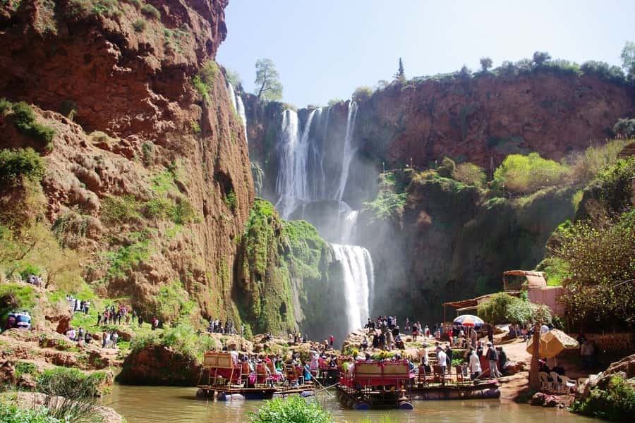 Marrakech: Ouzoud Waterfalls Guided Day Trip with Boat Ride - Swimming and free time at Ouzoud