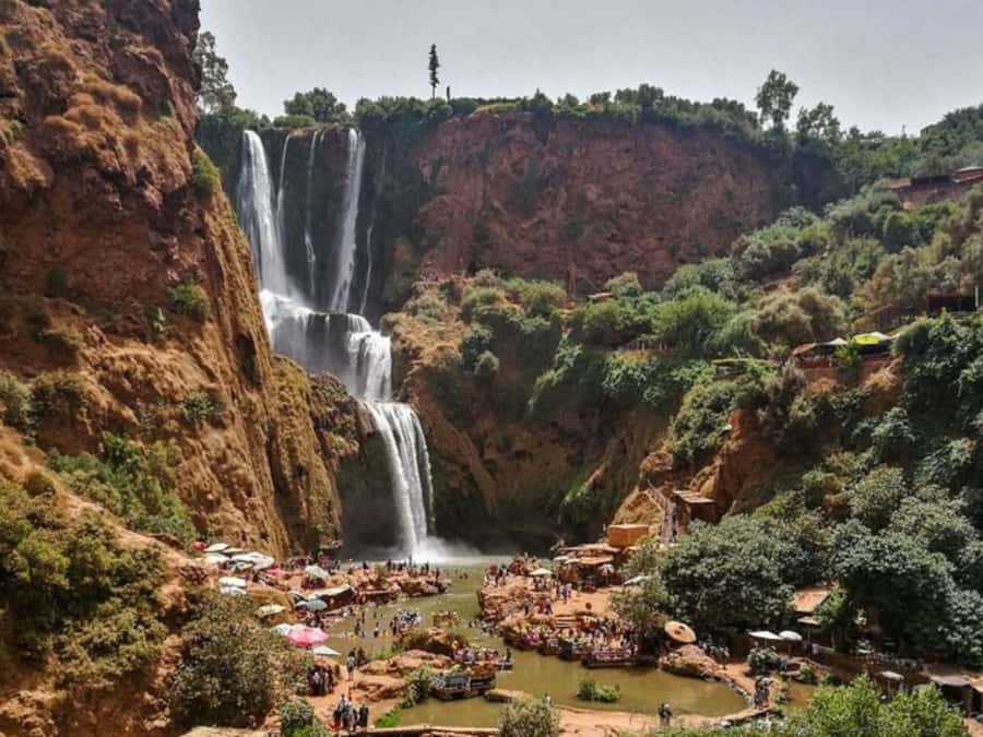 Marrakesh: Ouzoud Waterfalls Trip with Hike & Boat Option - The optional boat ride beneath the falls