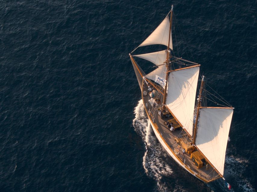 Marseille: Calanques Sailing Day Trip with Lunch and Wine - Swimming and snorkeling from the yacht