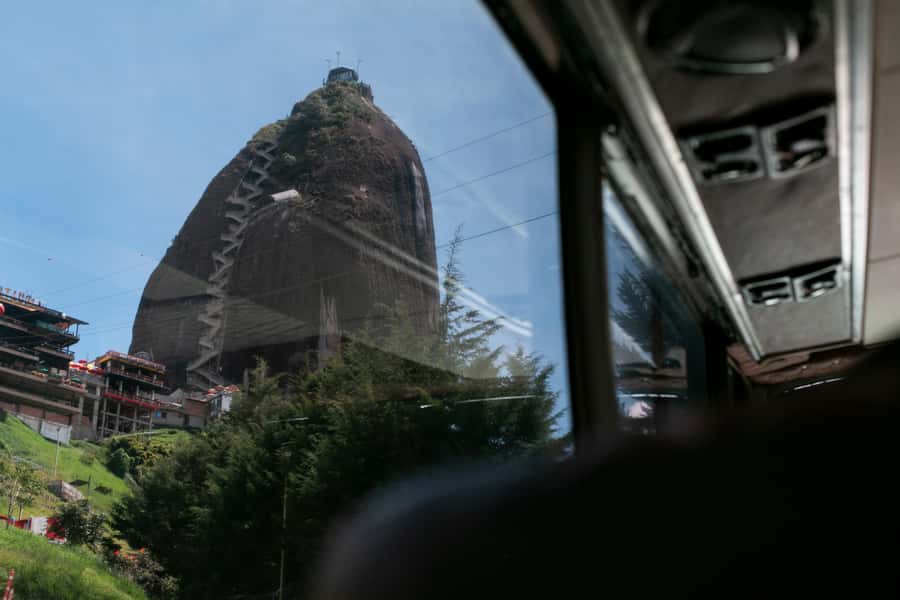 Medellin: Guatapé Day Trip & Boat to Pablo Escobar's Estate - Piedra del Peñol and the climb to the view
