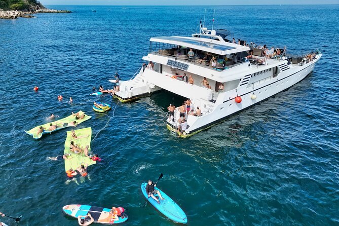 Mega Yacht ALL INCLUSIVE Yelapa Waterfall & Snorkeling Adventure - Service, Music, and the Feel of the Boat