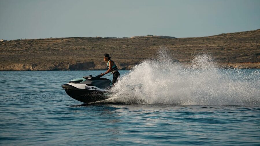 Mellieha: Jet Ski Rental with Safety Boat - Choosing between a solo ride and a shared Sea-Doo
