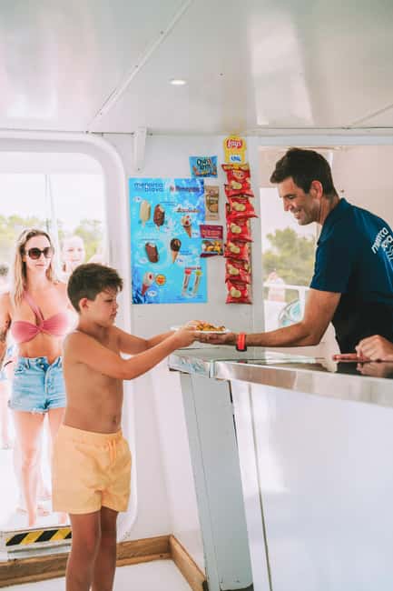 Menorca: Coves and Beaches Boat Trip w/ optional Paella - Son Saura and the walk to Es Talaier