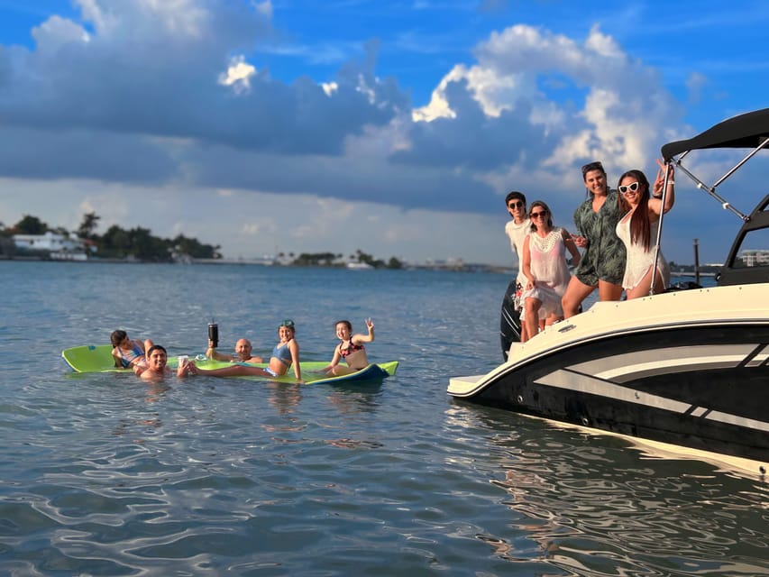 Miami: Private Boat Charter Guided and Tailored Experience - Downtown Miami and Bayside from the water