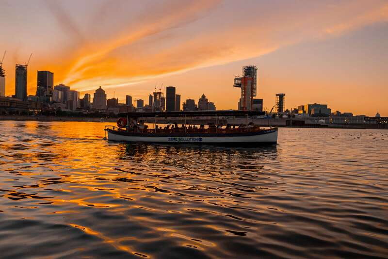 Montreal: Electric Boat Cruise with Onboard Drinks - Key points at a glance