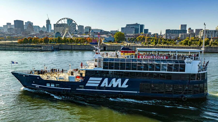 Montréal: Guided Sightseeing River Cruise - Île Sainte-Hélène, La Ronde, and the Biosphere