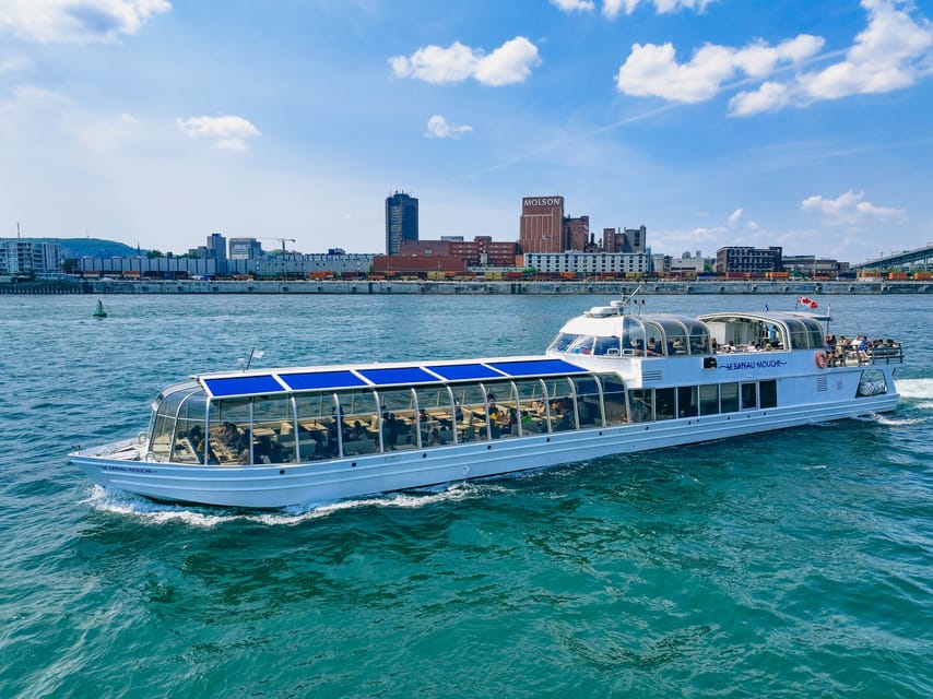 Montreal: Le Bateau-Mouche St. Lawrence Sightseeing Cruise - Jacques Cartier Bridge and Montreal’s working waterfront