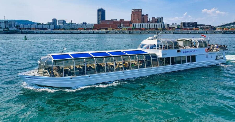 Montreal: Le Bateau-Mouche St. Lawrence Sightseeing Cruise - From Jacques-Cartier Pier to the Clock Tower
