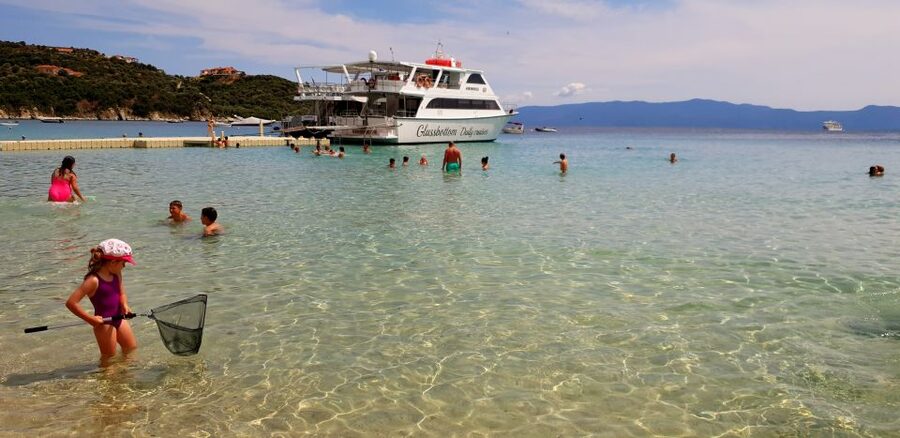 Mount Athos Glassbottom Cruise with Ammouliani Island visit - Key points at a glance