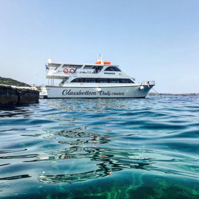 Mount Athos Glassbottom Cruise with Ammouliani Island visit - The glass-bottom feature and boat comfort