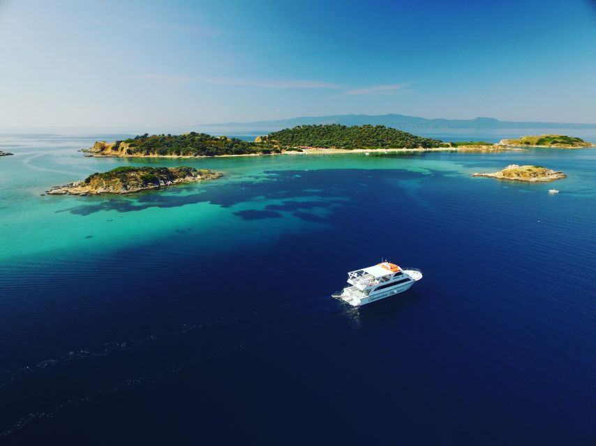 Mount Athos Glassbottom Cruise with Ammouliani Island visit - Commentary, languages, and what you will learn