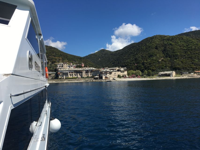 Mount Athos Glassbottom Cruise with Ammouliani Island visit - Starting at Ouranoupoli’s port