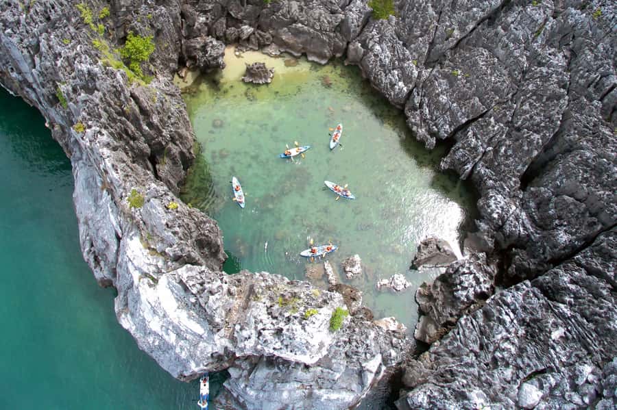 Mu Ko Ang Thong Park: Semi-private Sunset Cruise Tour - Morning pickup and the first hours at sea
