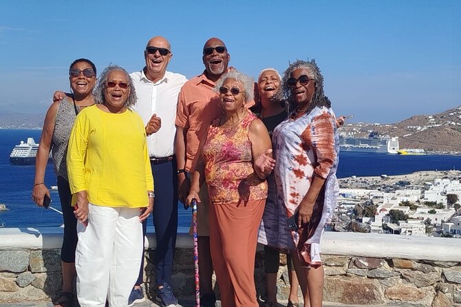 Mykonos: Small Group Tour for Cruise Passengers —Port Pickup - Armenistis Lighthouse and the open Aegean