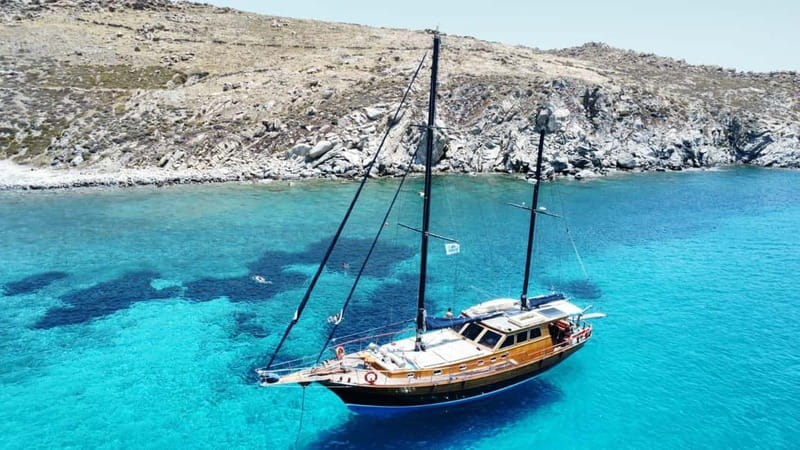 Mykonos: Sunset Boat Cruise with Light Dinner & Drinks - Wind, sunset timing, and the practical trade-offs