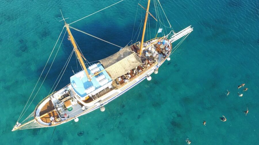 Mykonos: Sunset Party Boat Cruise with 1 Drink - Timing, meeting point, and cancellation