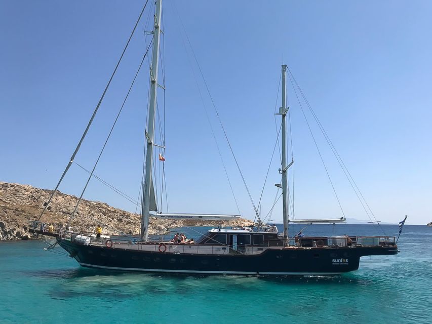 Mykonos: Yacht Cruise to Rhenia and Guided Tour of Delos - The return crossing can be the roughest part