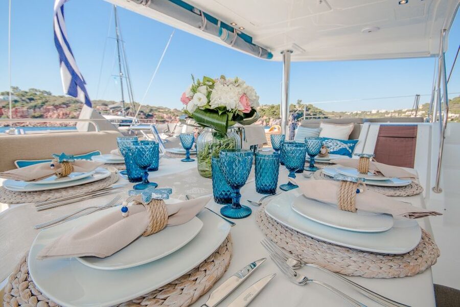 Naxos: Catamaran Cruise with Lunch & Drinks - What you actually eat and drink on board