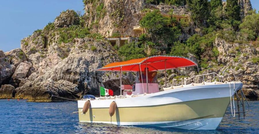 Naxos: Isola Bella, Blue Grotto, & Mazzarò Bay Boat Tour - The Blue Grotto and the limits of the light