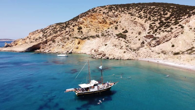 Naxos: Rina Cave-Koufonisi Cruise & Rina Cave Swim with BBQ - Rina Cave is the day’s most memorable swim