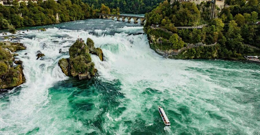 Neuhausen am Rheinfall: Rhine Falls Boat Tour - From Schlössli Wörth to the Rhine Falls