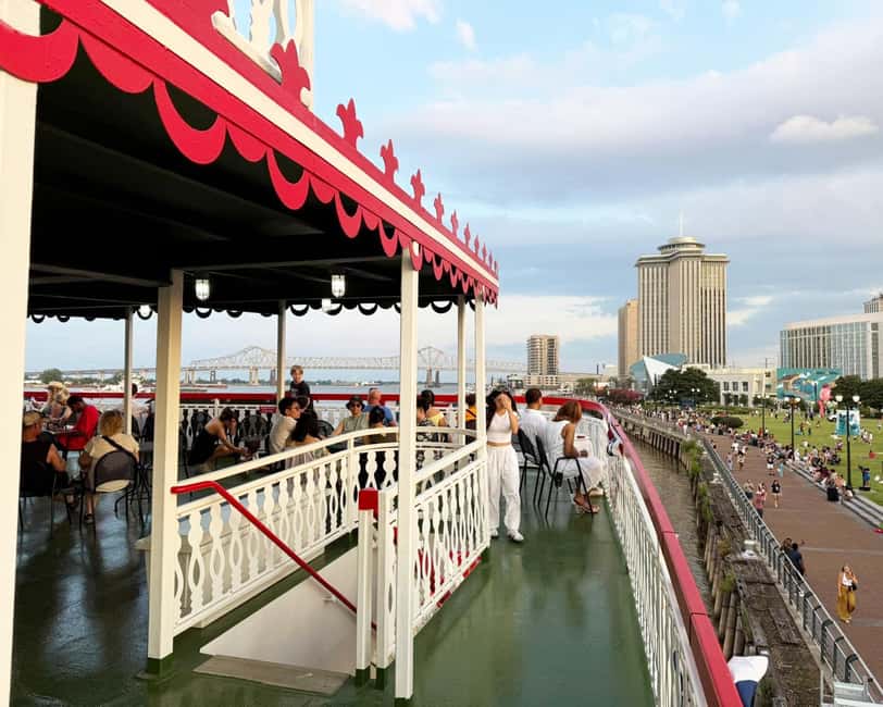 New Orleans: Daytime Steamboat Jazz Cruise + Optional Lunch - What the $43 price really buys you