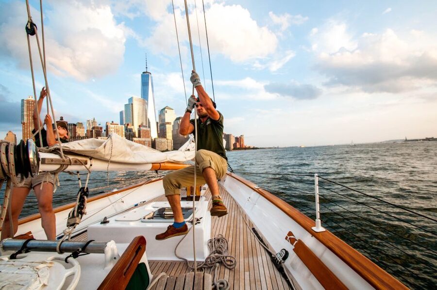 New York City: Sunset Sail Aboard a Schooner - What the crew adds to the evening
