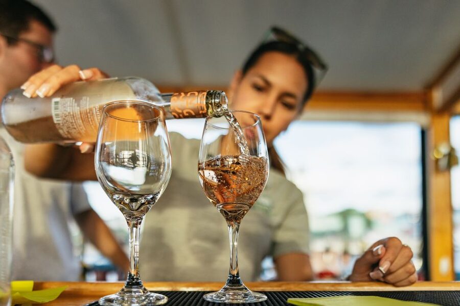 New York City: Sunset Yacht Cruise - Boarding the 1920s-style yacht