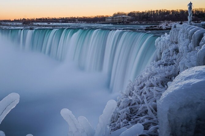 Niagara Falls Canada Day Tour From Toronto + Boat Cruise Option - Journey Behind the Falls puts you at the base