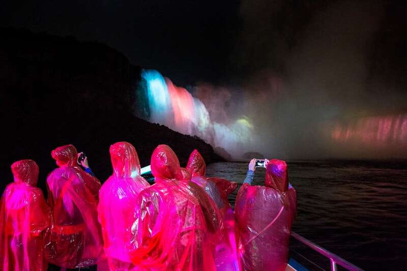 Niagara Falls, Canada: Evening Fireworks Cruise - What happens during the 40-minute cruise