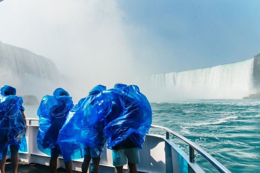 Niagara Falls: Cave of the Winds, Boat Ride, & Trolley Tour - Seeing all three waterfalls from the park